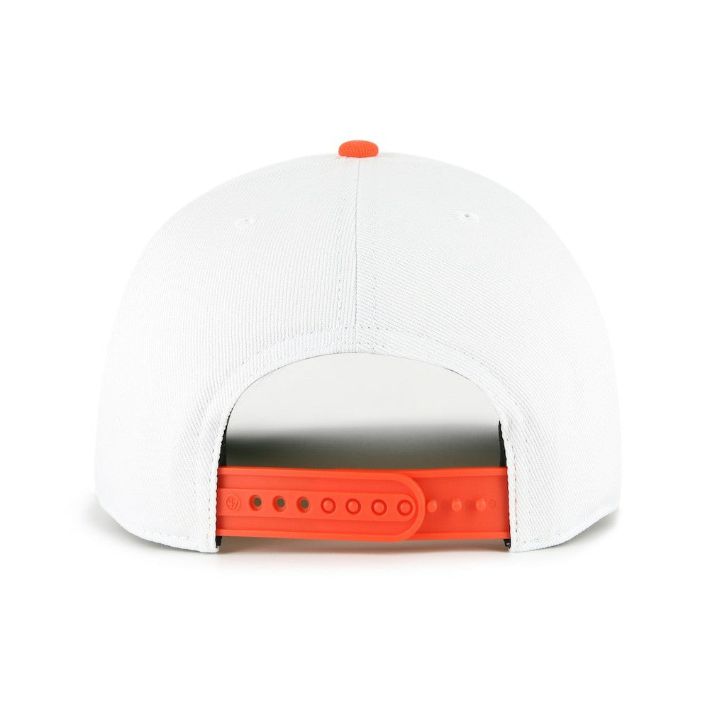 Miami Dolphins '47 Youth Prime Play Hitch Adjustable Hat - White/Orange - 47 brand