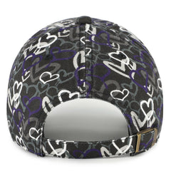 Baltimore Ravens '47 Girls Youth Mural Clean Up Adjustable Hat - Black - 47 brand