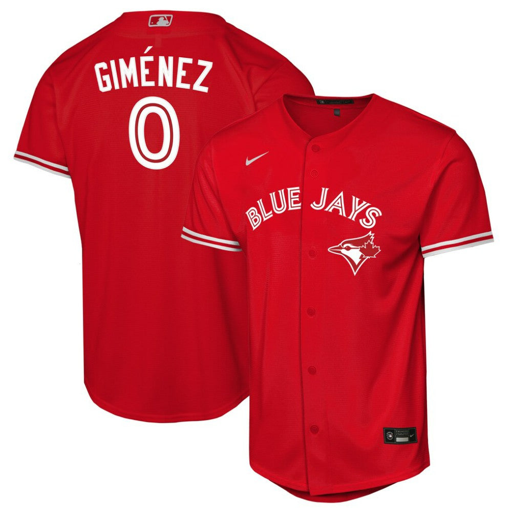 Andrés Giménez Toronto Blue Jays Nike Youth Canada Day Replica Jersey for sale