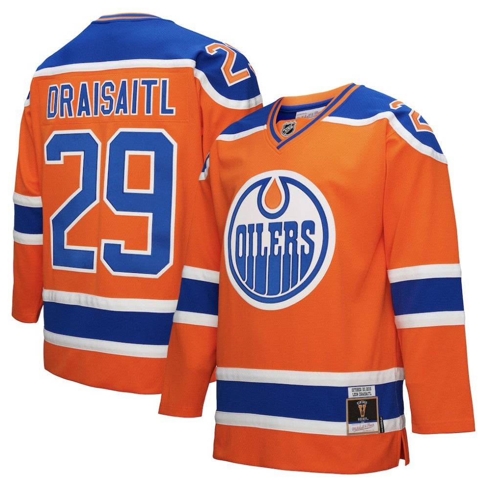 Leon Draisaitl Edmonton Oilers Mitchell & Ness Power Play Jersey - Orange | NHL on sale