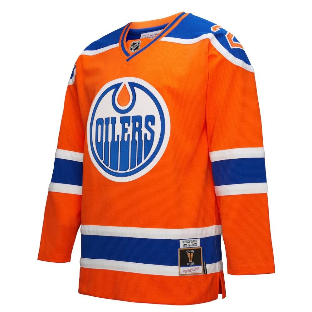 Leon Draisaitl Edmonton Oilers Mitchell & Ness Power Play Jersey - Orange | NHL on sale