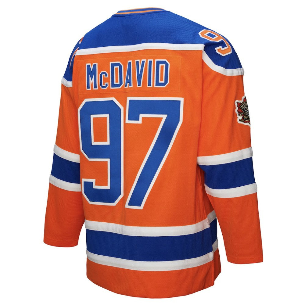 Connor McDavid Edmonton Oilers Mitchell & Ness Power Play Jersey - Orange | NHL online