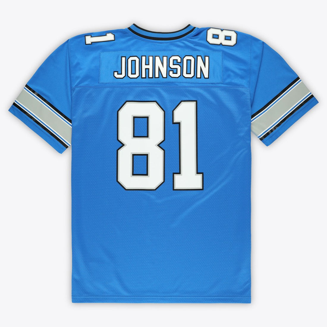 Calvin Johnson Detroit Lions Big & Tall 2007 Legacy Retired Player Jersey - Blue - Mitchell & Ness