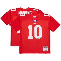Eli Manning New York Giants 2004 Team Legacy Retired Player Big & Tall Jersey - Red - Mitchell & Ness