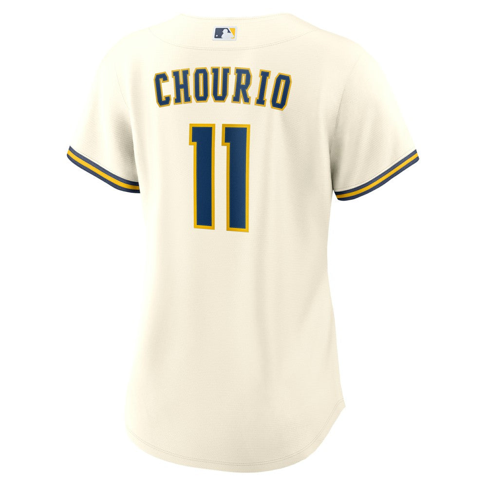 Jackson Chourio Milwaukee Brewers Nike Women's Home Replica Jersey Near Me