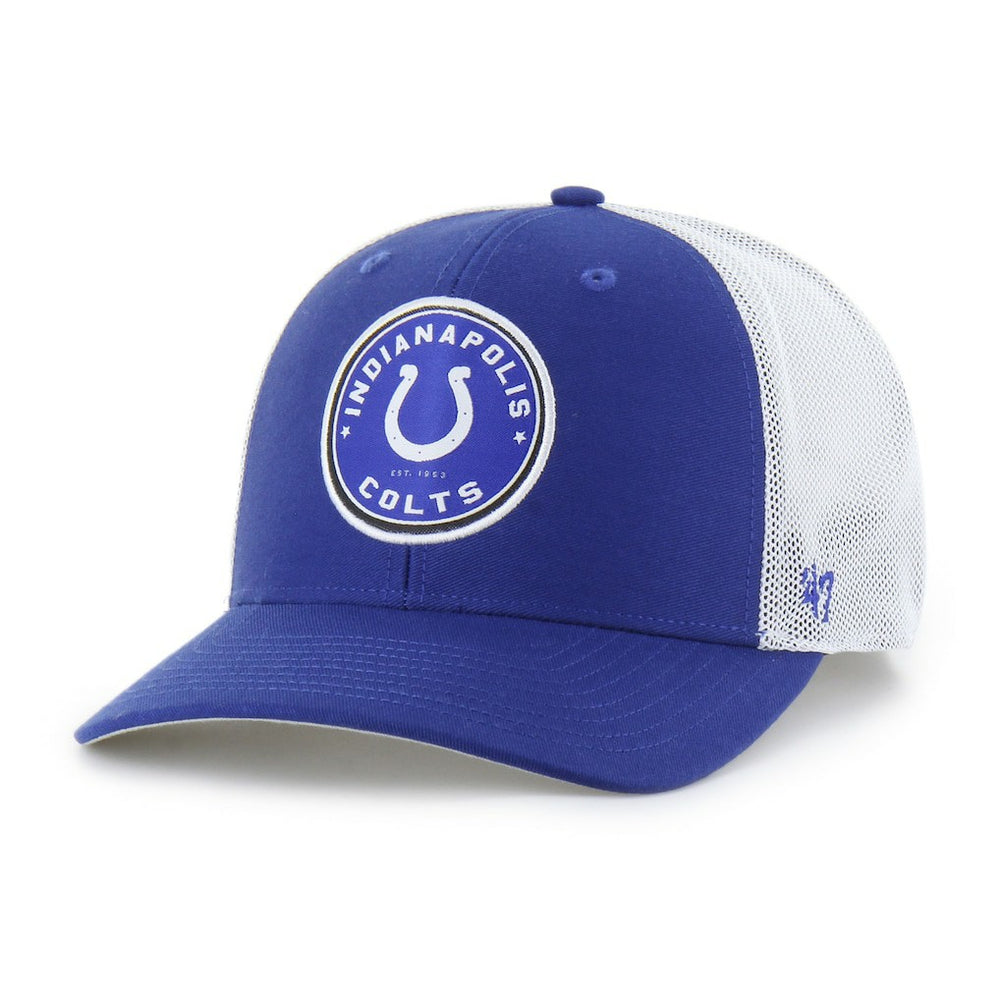 Indianapolis Colts '47 Disclose Trophy Flex Hat - Royal - 47 brand