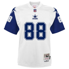 Michael Irvin Dallas Cowboys Youth 1994 Alternate Legacy Jersey - White - Mitchell & Ness