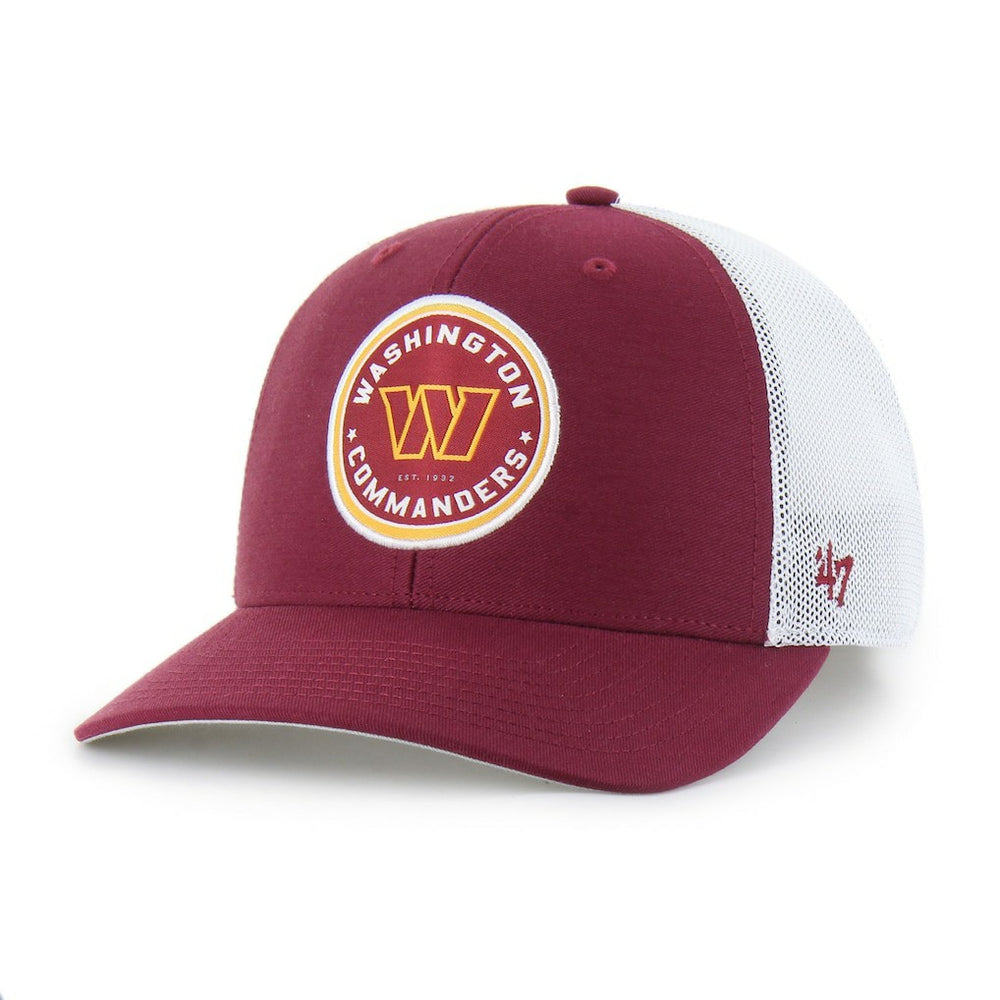 Washington Commanders '47 Disclose Trophy Flex Hat - Burgundy - 47 brand