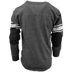 New Orleans Saints Wes & Willy Youth Football Long Sleeve T-Shirt - Black - NFL