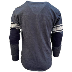Dallas Cowboys Wes & Willy Youth Football Long Sleeve T-Shirt - Navy - NFL
