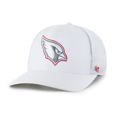 Arizona Cardinals '47 Snowball Trophy Stretch Fit Hat - White - 47 brand