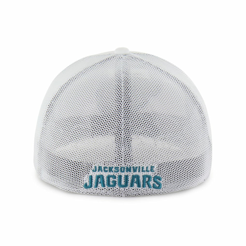 Jacksonville Jaguars '47 Snowball Trophy Stretch Fit Hat - White - 47 brand