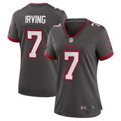 Bucky Irving Tampa Bay Buccaneers Women's Alternate Game Jersey - Pewter - Nike