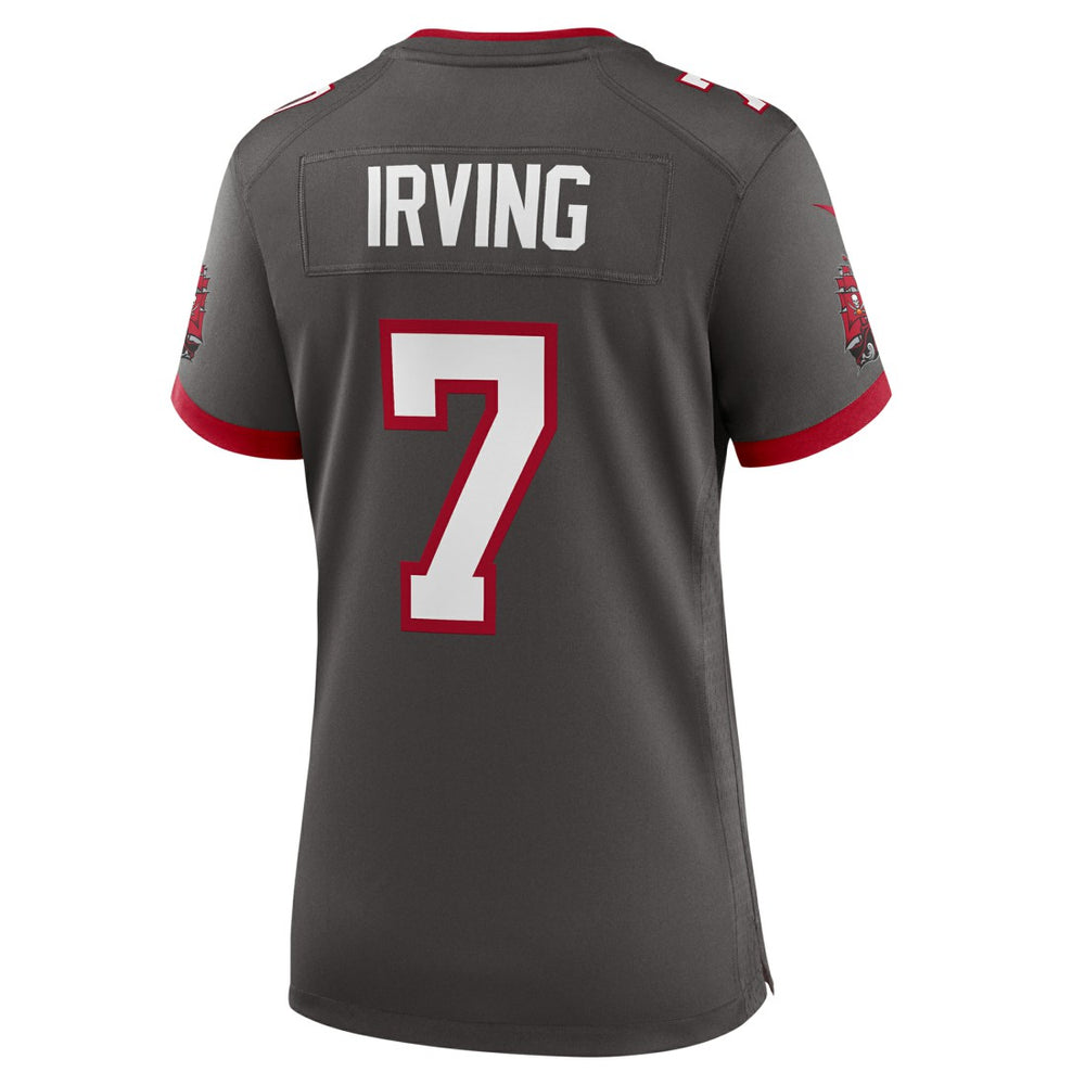 Bucky Irving Tampa Bay Buccaneers Women's Alternate Game Jersey - Pewter - Nike