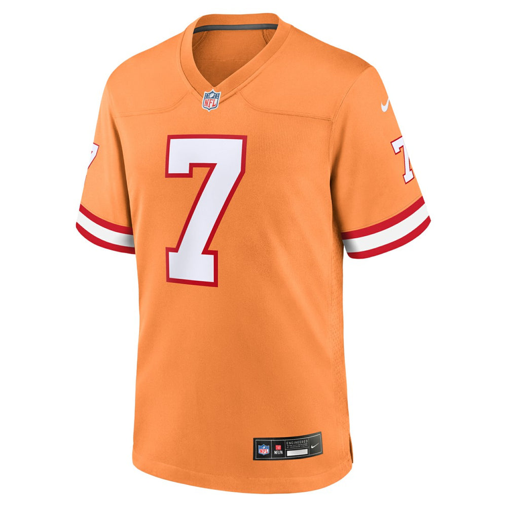 Bucky Irving Tampa Bay Buccaneers Alternate Game Jersey - Orange - Nike