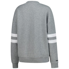 Pittsburgh Penguins Mitchell & Ness Women's Logo Lightweight Pullover Sweatshirt - Heather Gray | NHL on sale
