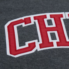 Chicago Blackhawks Mitchell & Ness Playoff Win Fleece Pullover Sweatshirt - Heather Charcoal | NHL on sale