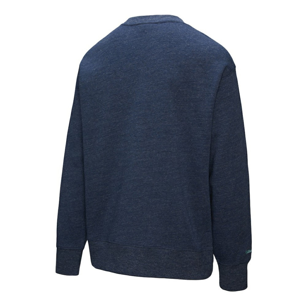 Seattle Kraken Mitchell & Ness Playoff Win Fleece Pullover Sweatshirt - Deep Sea Blue | NHL online