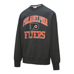 Philadelphia Flyers Mitchell & Ness Playoff Win Fleece Pullover Sweatshirt - Charcoal | NHL online