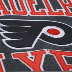Philadelphia Flyers Mitchell & Ness Playoff Win Fleece Pullover Sweatshirt - Charcoal | NHL online