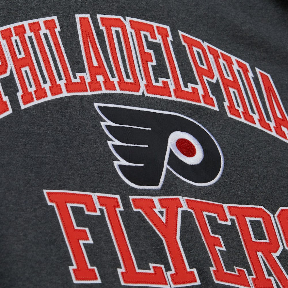 Philadelphia Flyers Mitchell & Ness Playoff Win Fleece Pullover Sweatshirt - Charcoal | NHL online