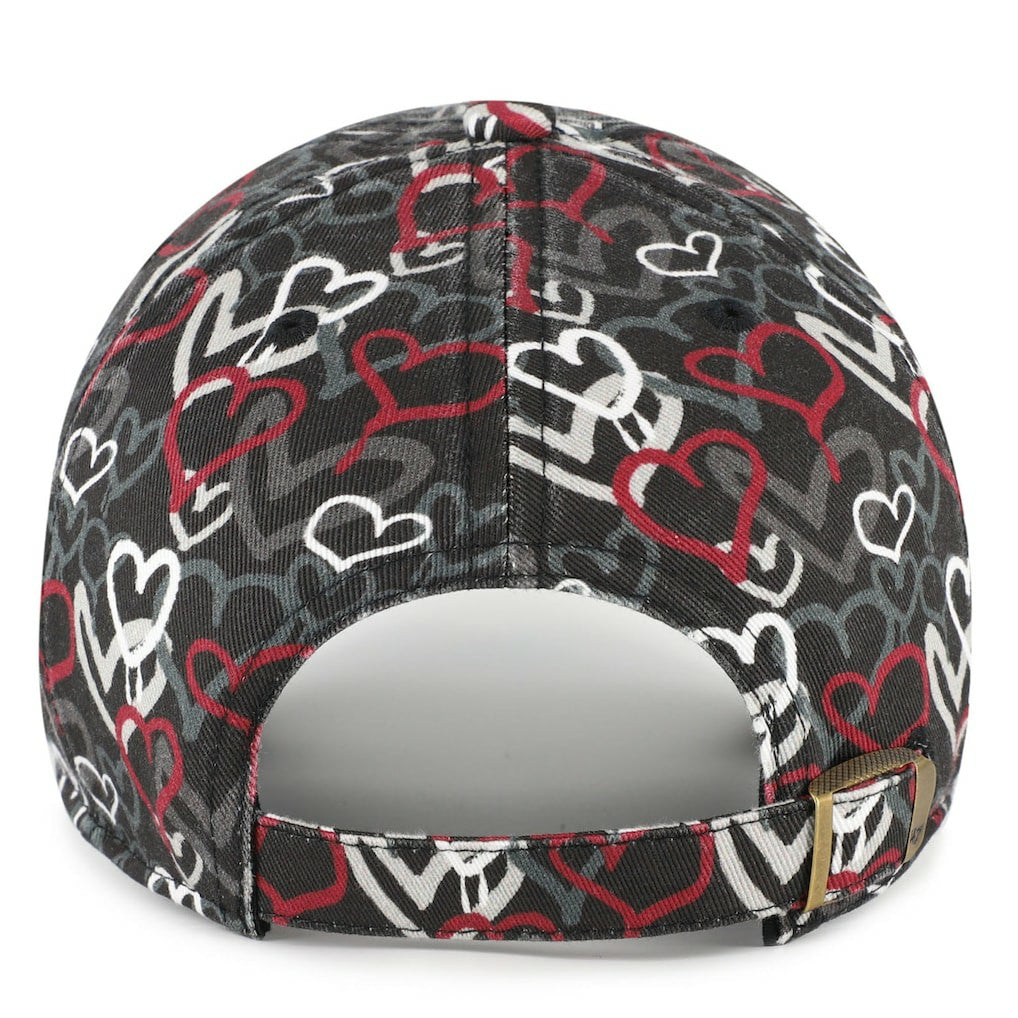 Washington Commanders '47 Girls Preschool Mural Clean Up Adjustable Hat - Black - 47 brand