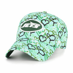 New York Jets '47 Girls Preschool Mural Clean Up Adjustable Hat - Green - 47 brand