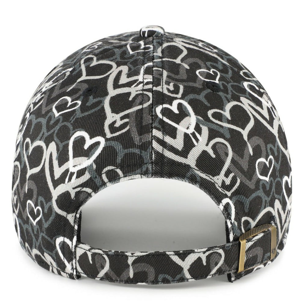 Las Vegas Raiders '47 Girls Preschool Mural Clean Up Adjustable Hat - Black - 47 brand