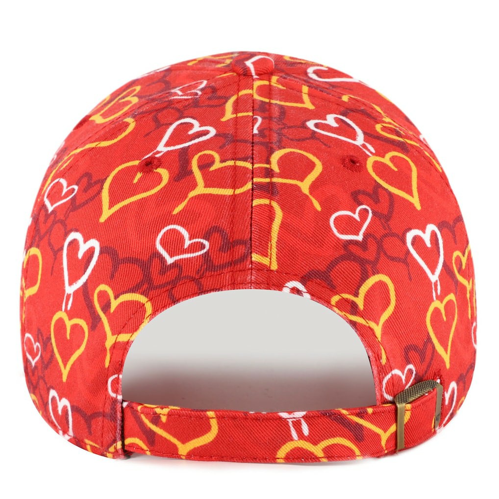 Kansas City Chiefs '47 Girls Preschool Mural Clean Up Adjustable Hat - Red - 47 brand