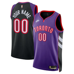 Nike Toronto Raptors Unisex Adult Swingman Custom Jersey Classic Edition Purple