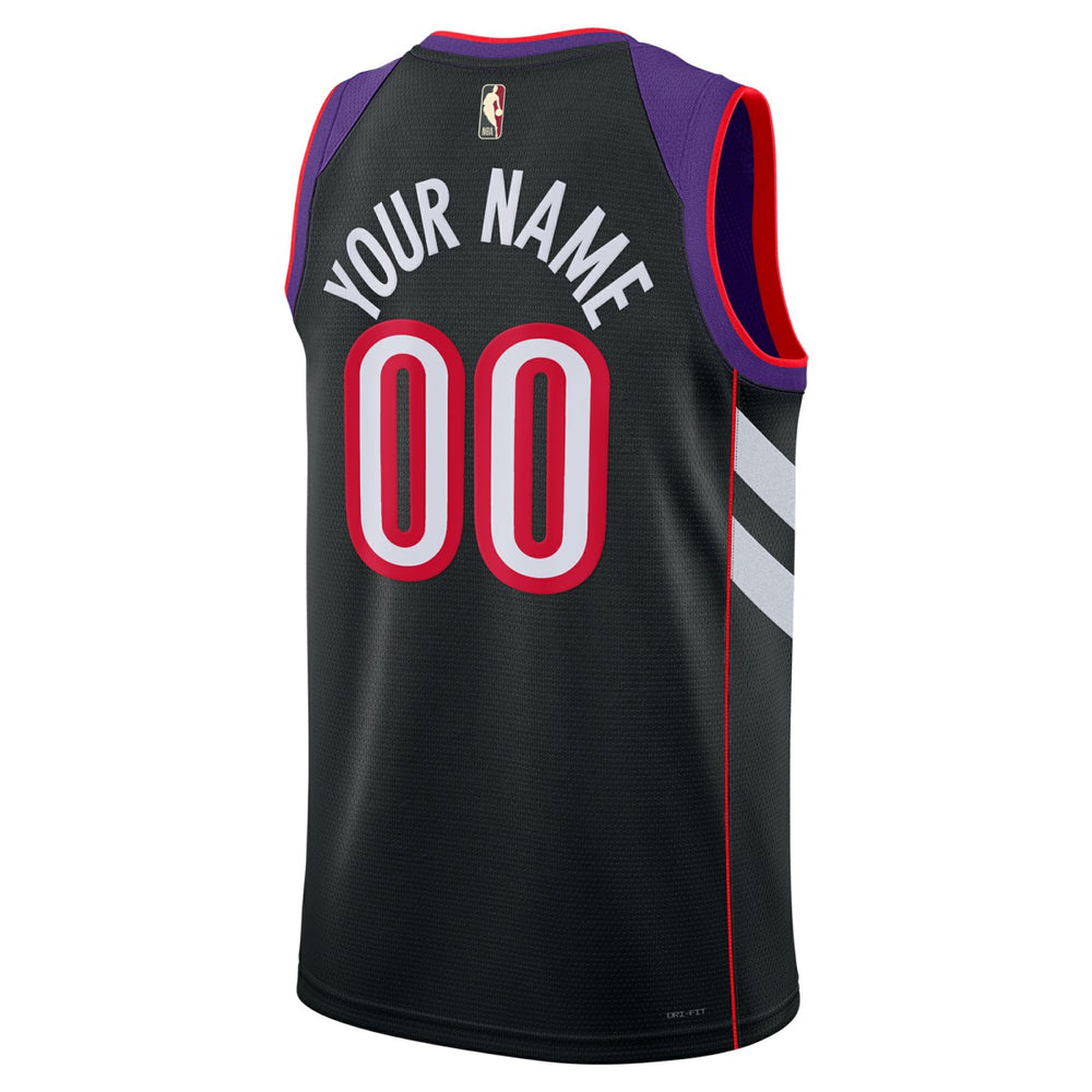 Nike Toronto Raptors Unisex Adult Swingman Custom Jersey Classic Edition Purple