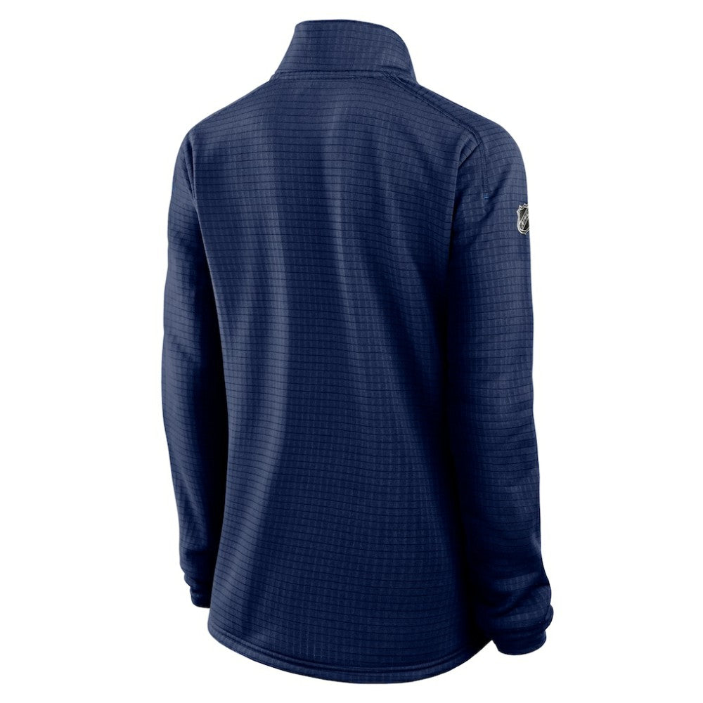 Winnipeg Jets Fanatics Women's Authentic Pro Rink Quarter-Zip Pullover  - Navy | Fanatics on sale