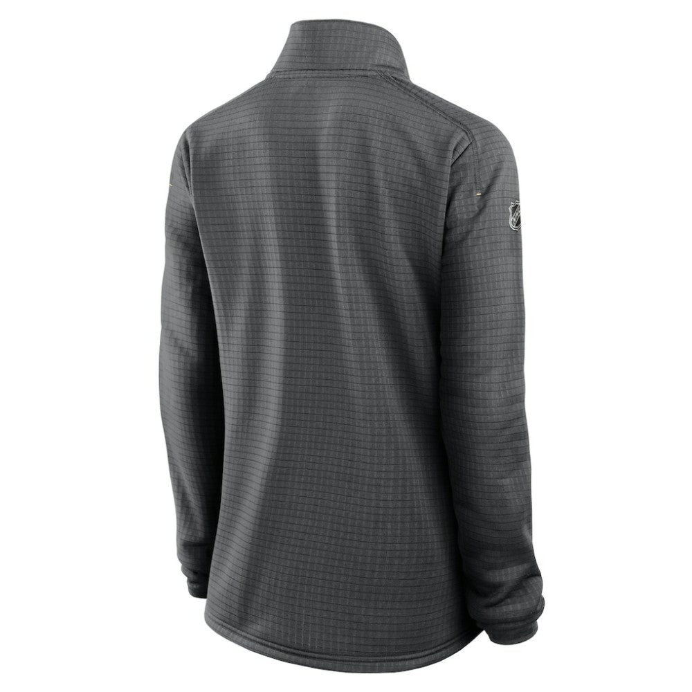 Vegas Golden Knights Fanatics Women's Authentic Pro Rink Quarter-Zip Pullover  - Charcoal | Fanatics online