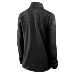 Chicago Blackhawks Fanatics Women's Authentic Pro Rink Quarter-Zip Pullover  - Black | Fanatics Lifestyle
