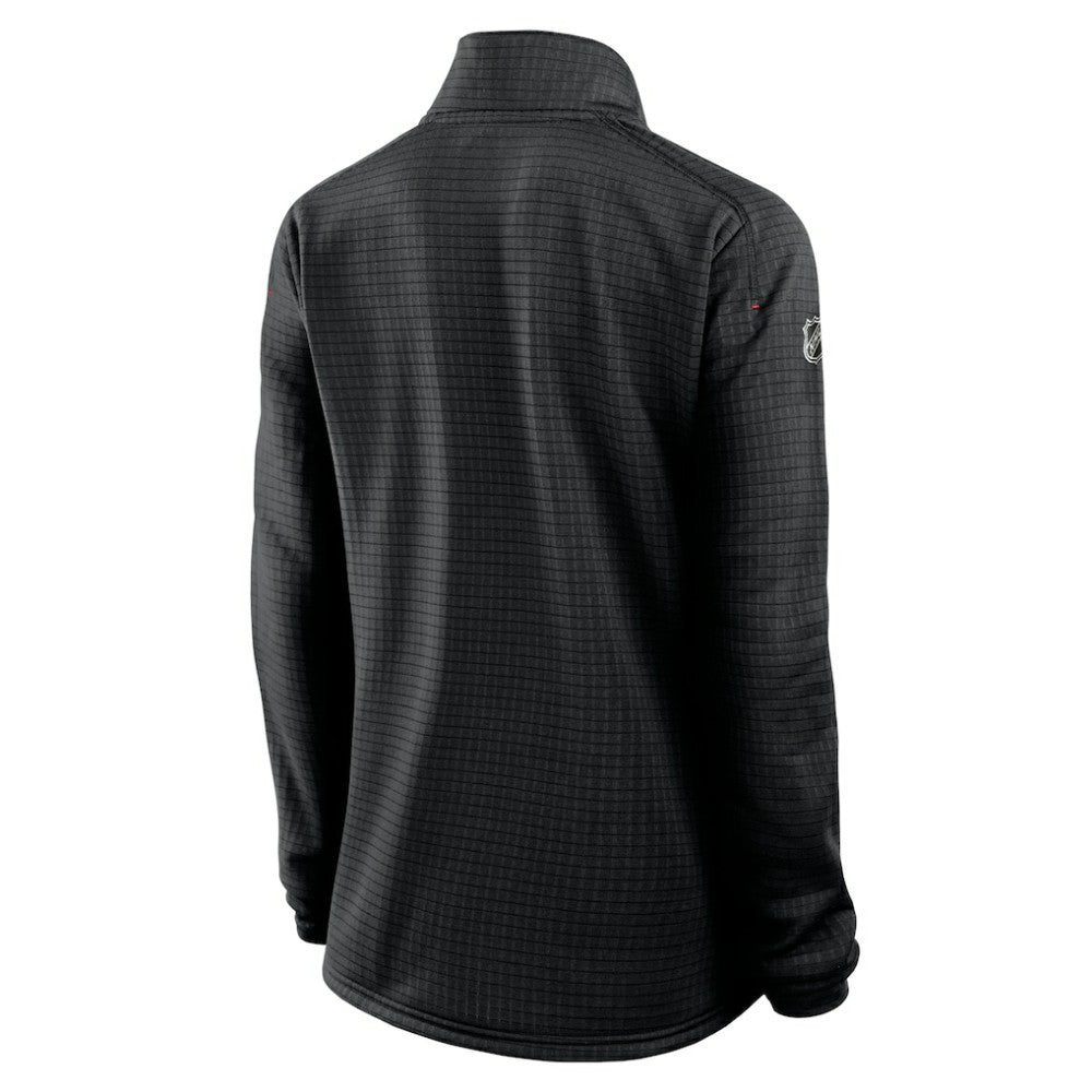 Ottawa Senators Fanatics Women's Authentic Pro Rink Quarter-Zip Pullover  - Black | Fanatics Clearance