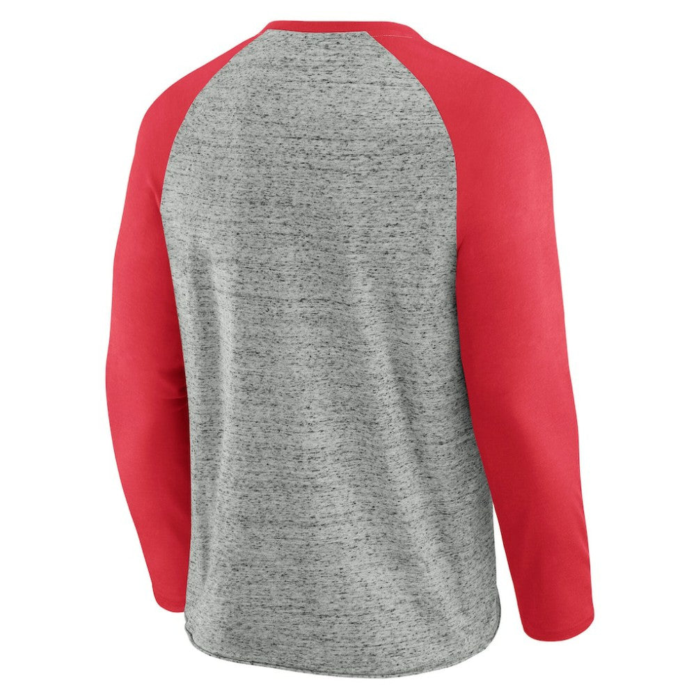 Washington Nationals Darius Rucker Collection by Fanatics Raw Edge Raglan Long Sleeve Baseball T-Shirt Near Me