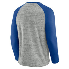 Texas Rangers Darius Rucker Collection by Fanatics Raw Edge Raglan Long Sleeve Baseball T-Shirt Online