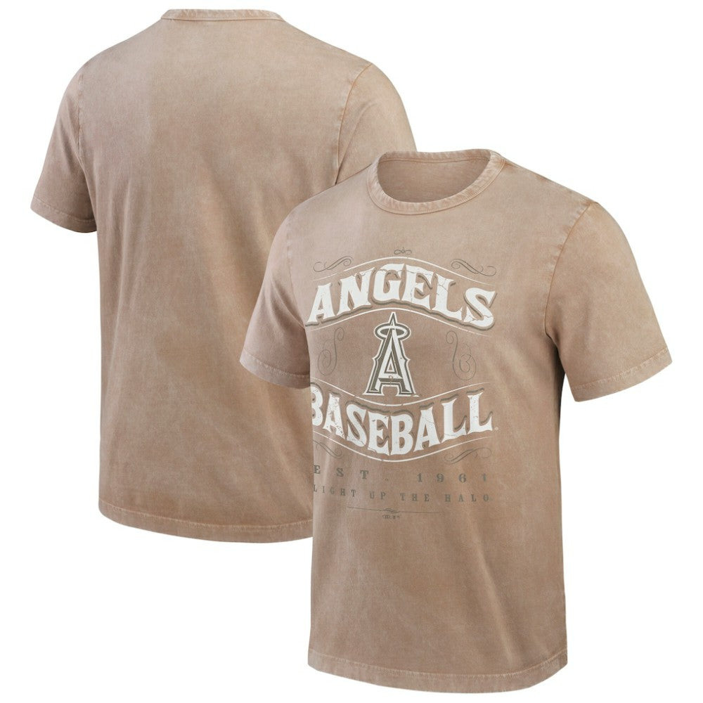 Los Angeles Angels Darius Rucker Collection by Fanatics Sunfaded T-Shirt Outlet