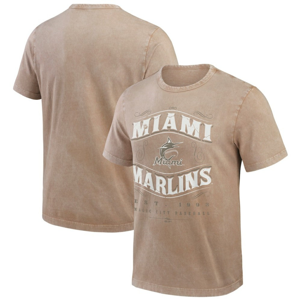 Miami Marlins Darius Rucker Collection by Fanatics Sunfaded T-Shirt for sale