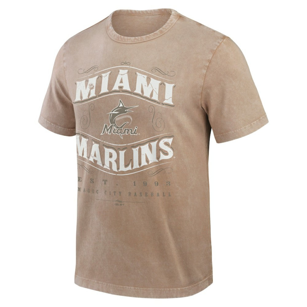 Miami Marlins Darius Rucker Collection by Fanatics Sunfaded T-Shirt for sale