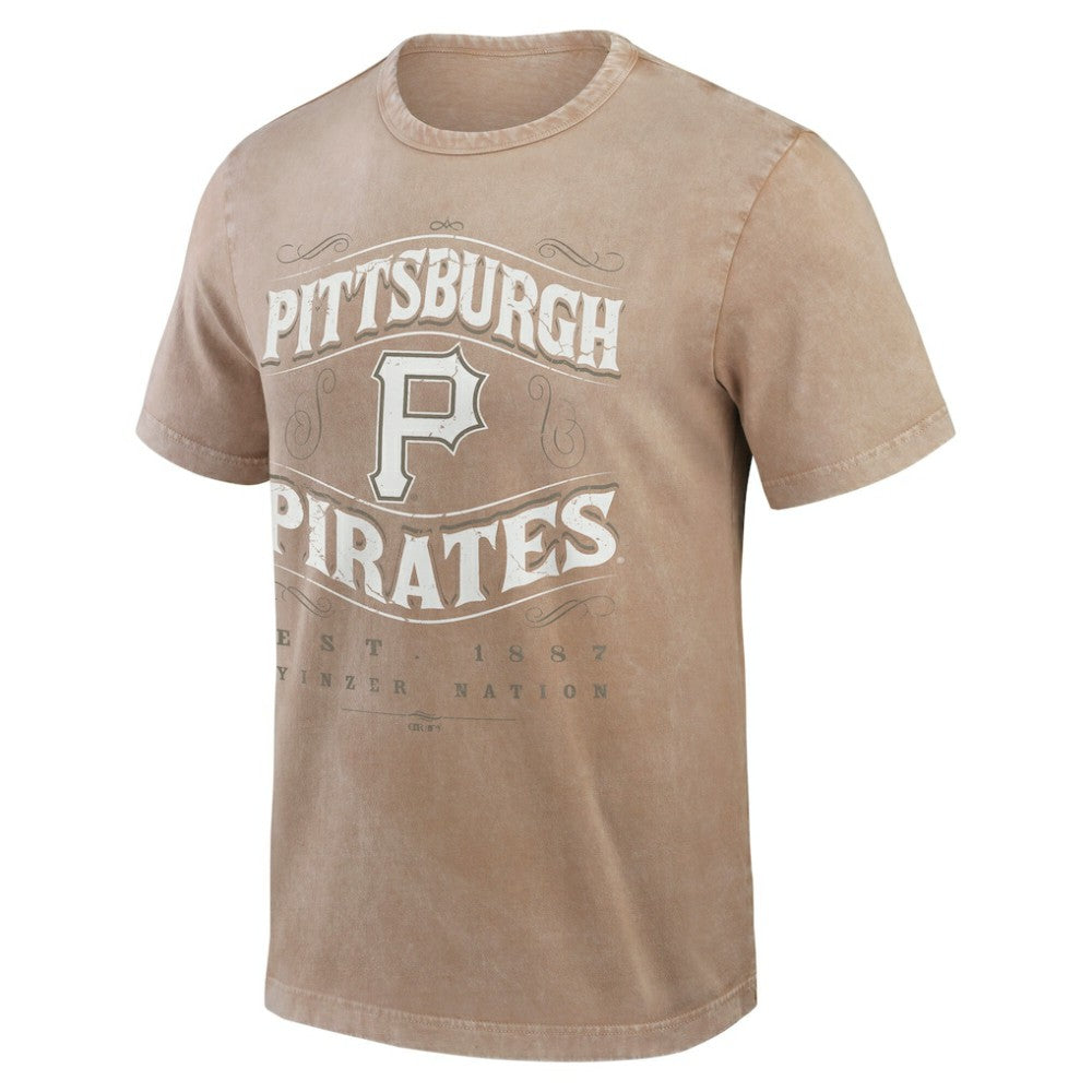 Pittsburgh Pirates Darius Rucker Collection by Fanatics Sun Faded T-Shirt Outlet