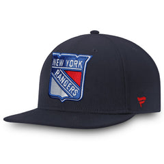 New York Rangers Fanatics Core Fitted Hat - Navy | Fanatics Clearance