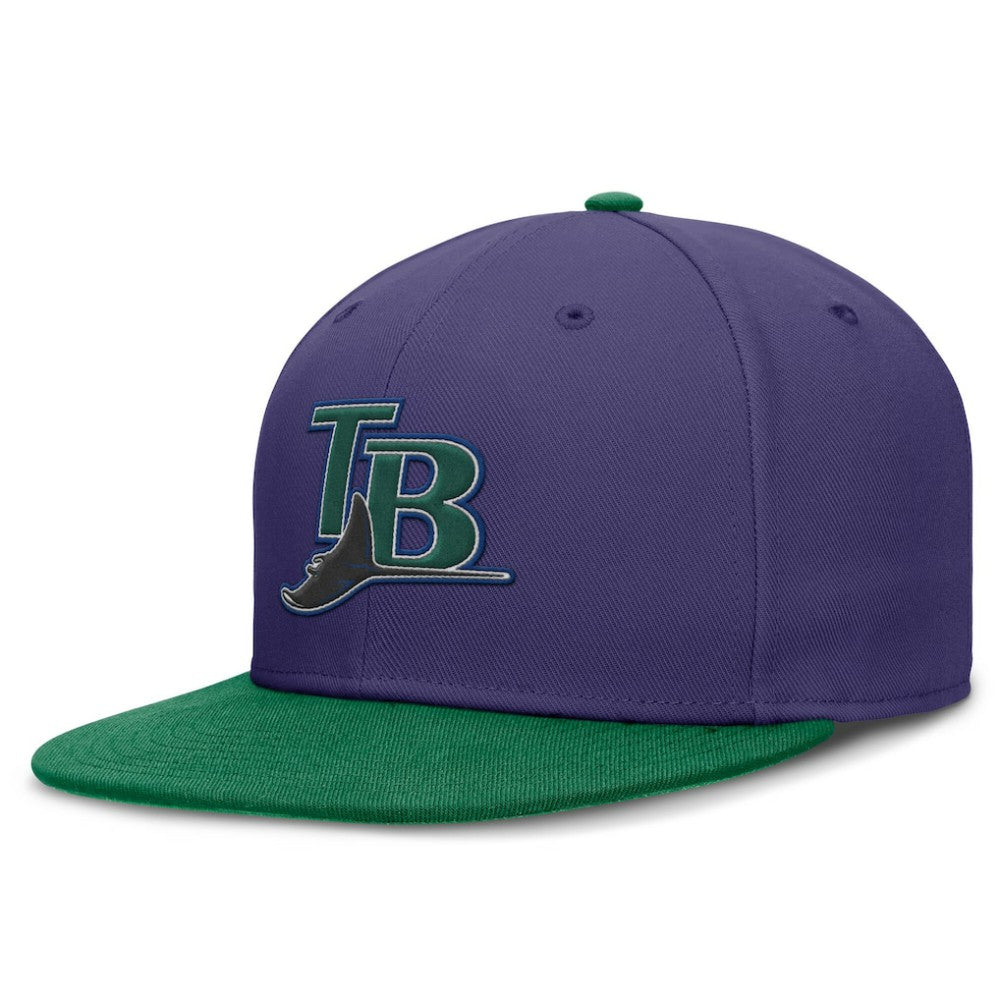 Tampa Bay Rays Nike  True Primetime Two-Tone Performance Fitted Hat Near Me