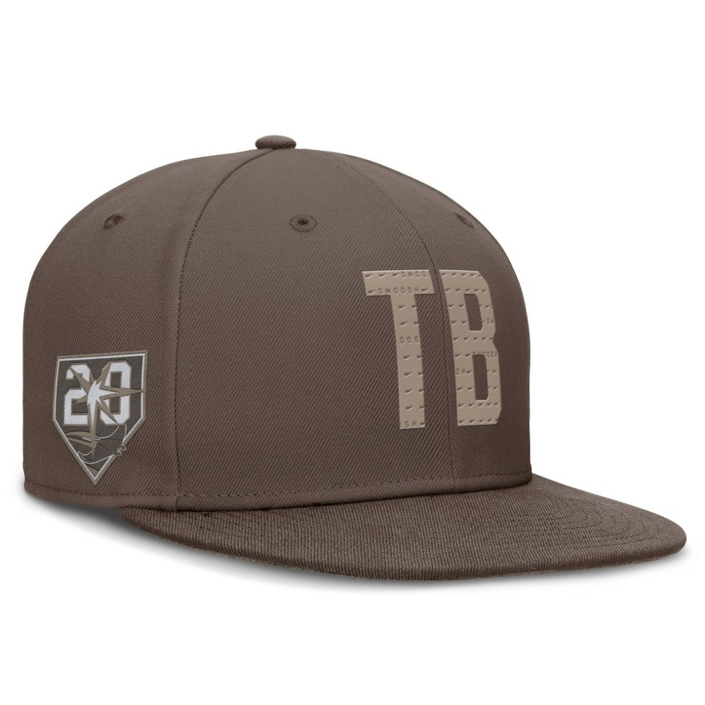 Tampa Bay Rays Nike True Statement 20th AnniversaryPerformance Fitted Hat Near Me