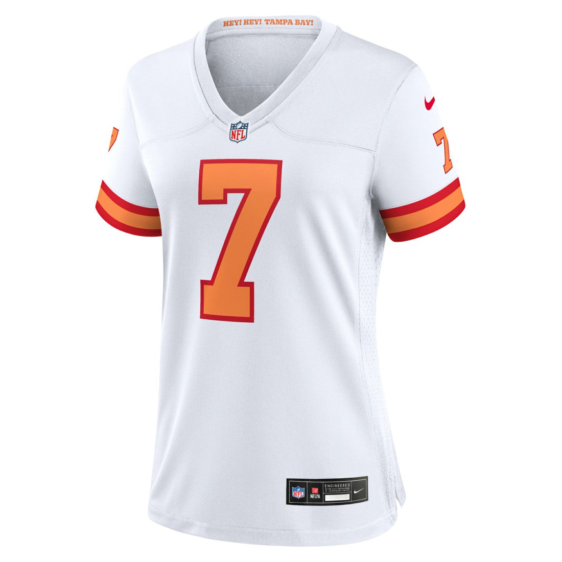 Bucky Irving '76 Tampa Bay Buccaneers Women's Game Jersey - White - Nike