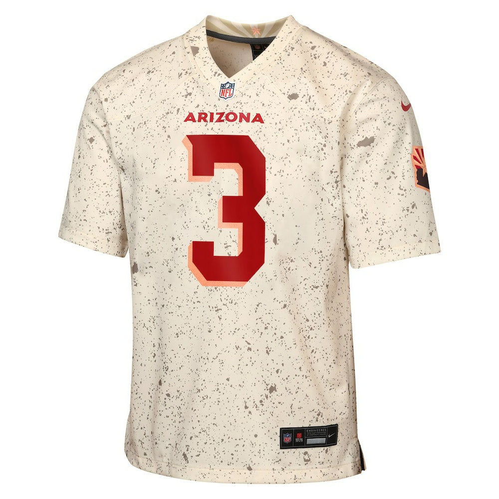 Budda Baker Arizona Cardinals Youth 2025 Rivalries Collection Game Jersey - Natural - Nike
