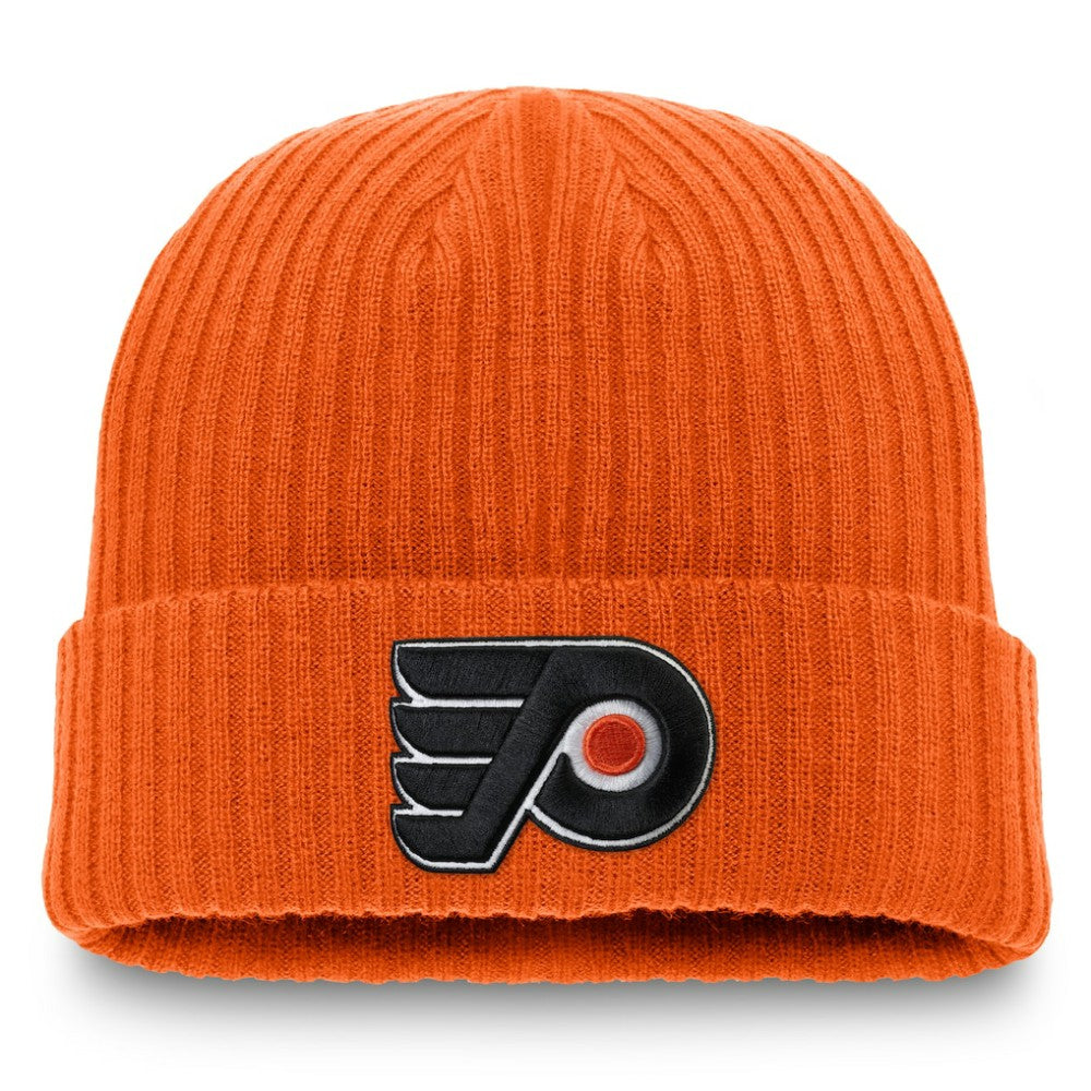 Philadelphia Flyers Fanatics Component Cuffed Knit Hat - Orange | Fanatics sale