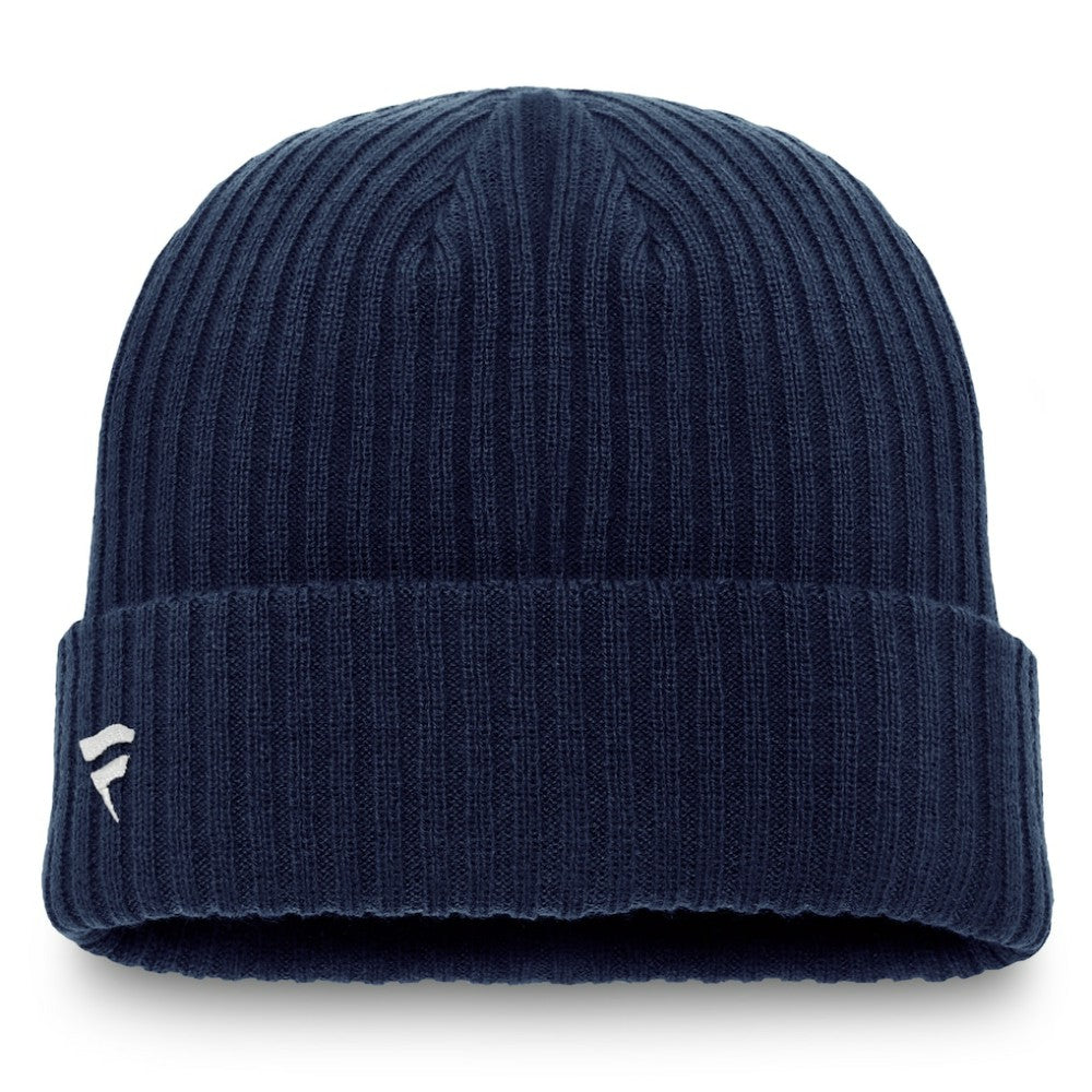 Winnipeg Jets Fanatics Component Cuffed Knit Hat - Navy | Fanatics Lifestyle
