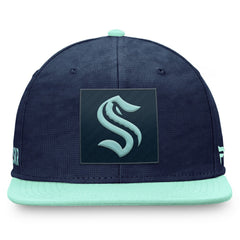 Seattle Kraken Fanatics Authentic Pro Rink Snapback Hat - Deep Sea Blue/Light Blue | Fanatics discount