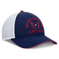 Washington Capitals Fanatics Authentic Pro Rink Adjustable Trucker Hat - Navy/White | Fanatics sale
